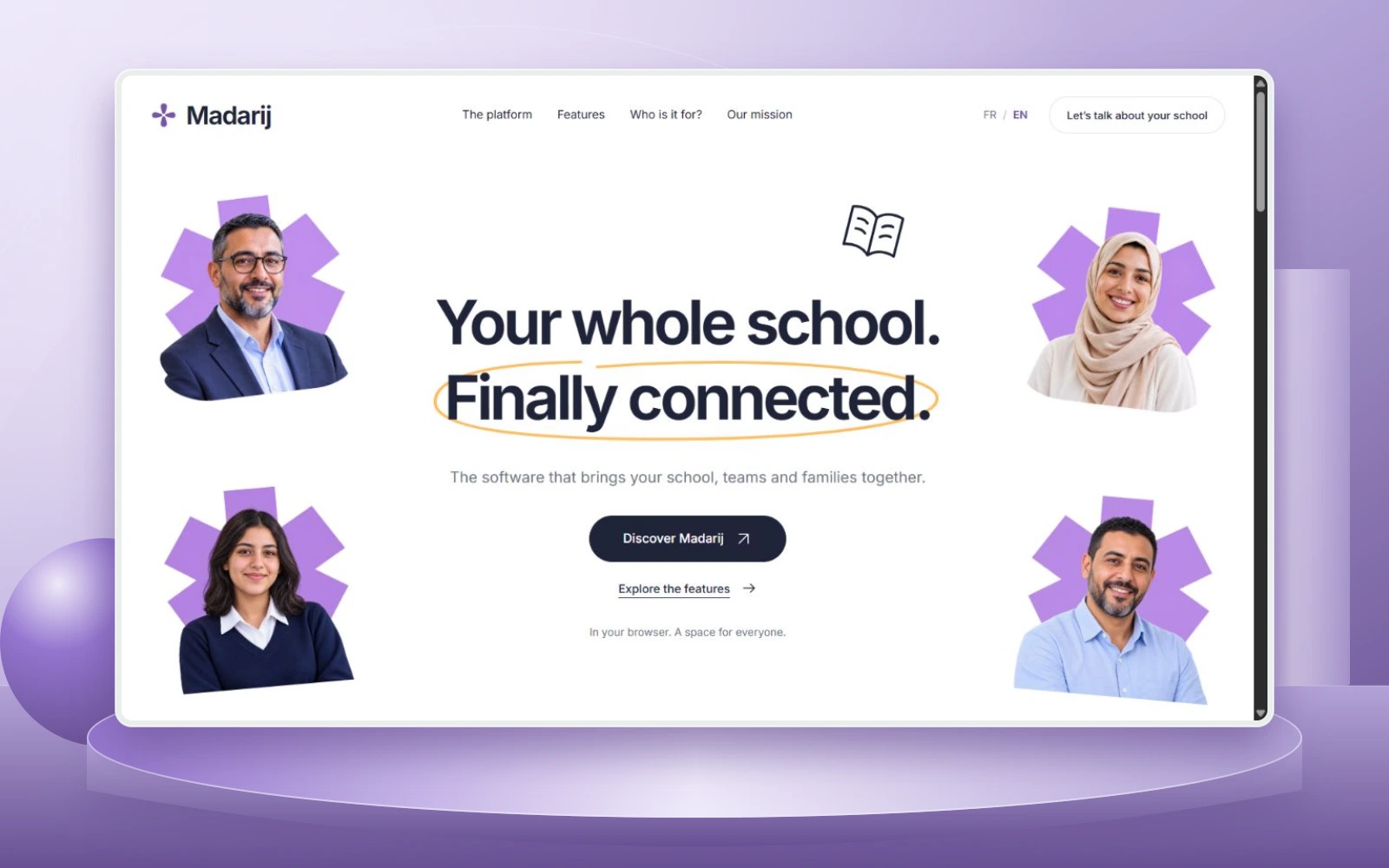 Madarij — composed project preview