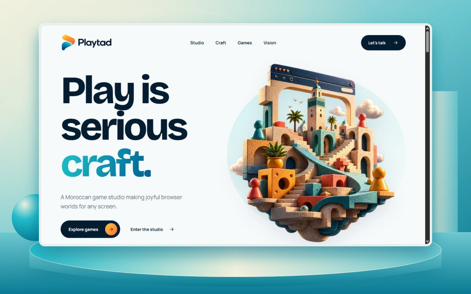 PlayTad — composed project preview